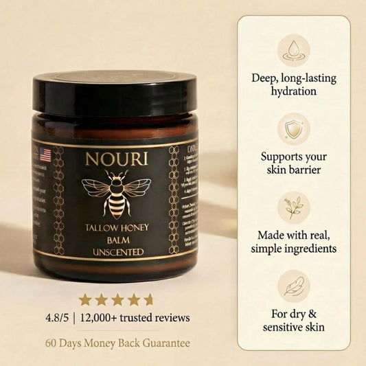 Nouri Organic Tallow Honey Balm