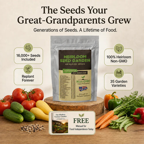 Nouri Heirloom Seed Vault Kit (35 Pack)
