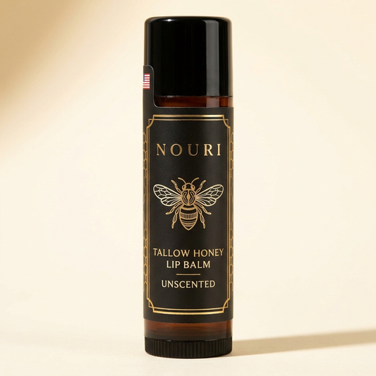 Unscented Tallow Honey Lip Balm