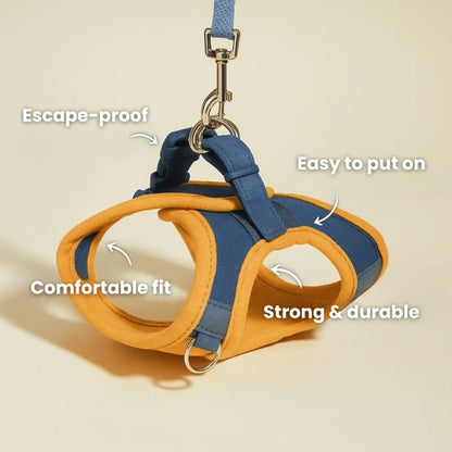 ESCAPE-PROOF CAT HARNESS + LEASH